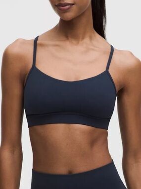Lululemon Flow Y Bra in True Navy